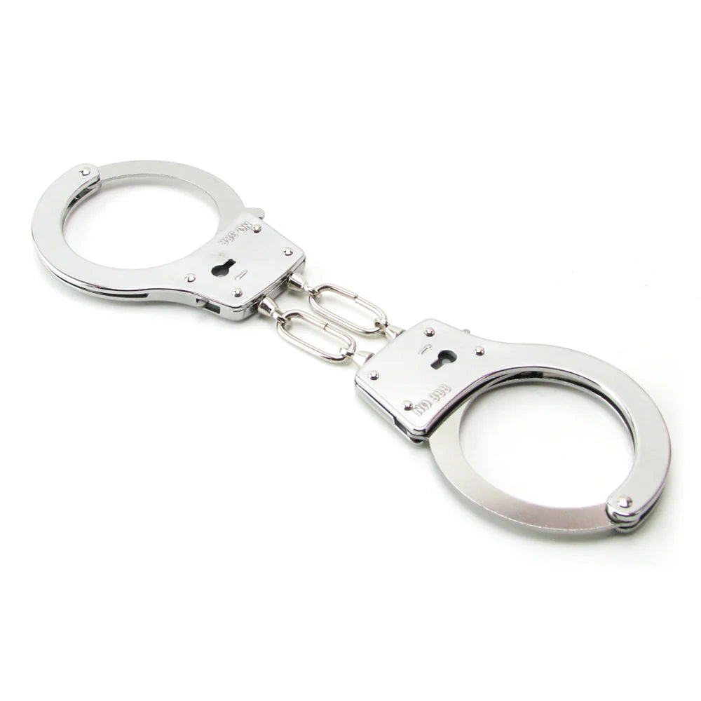 Fetish Fantasy Beginner's Metal Cuffs – Heaven Boutique Winnipeg – side view