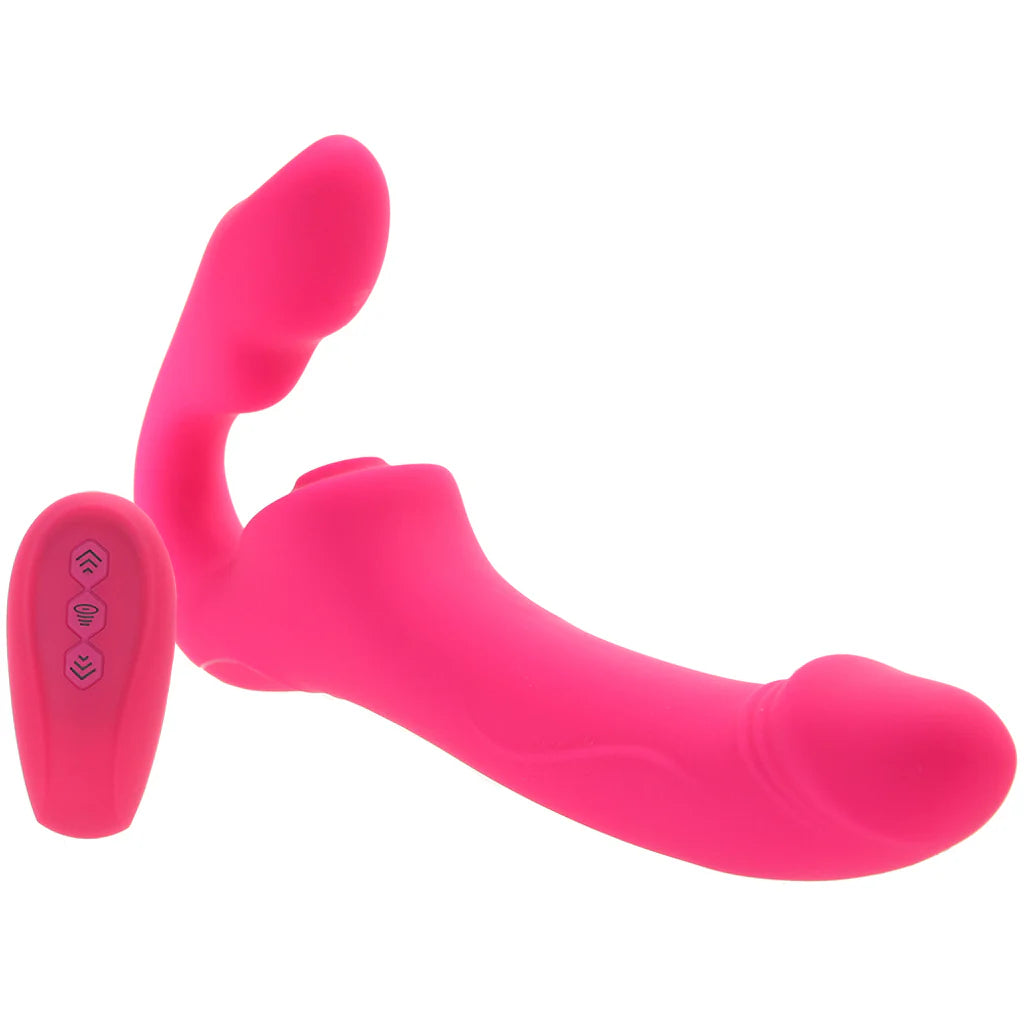 Strap U Mighty Licker Strapless Strap-On Vibe – Winnipeg – packaging view
