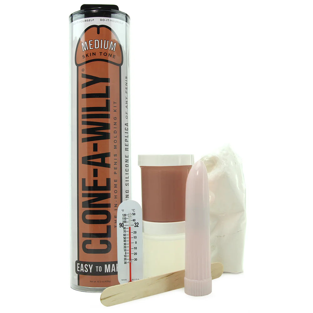 Clone-A-Willy Vibrating Kit in Medium – Winnipeg – packaging view