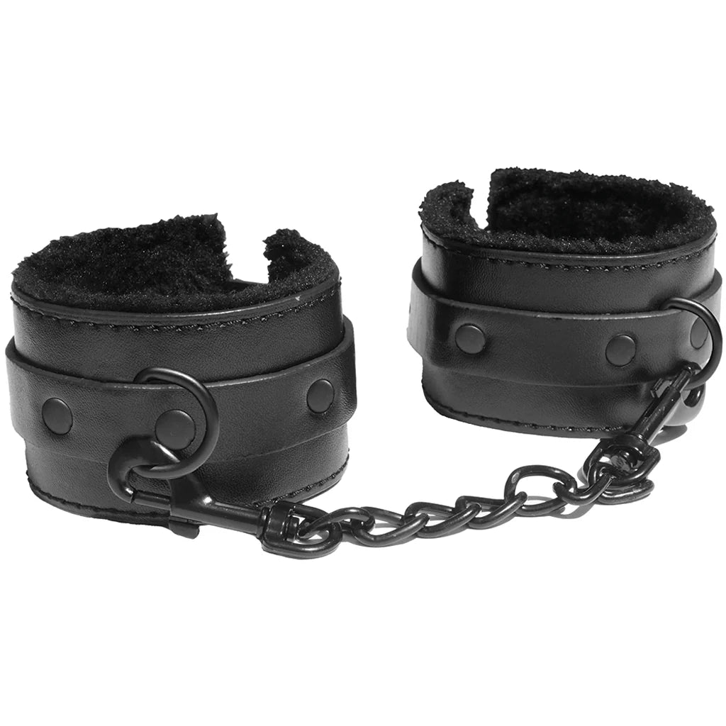 Sex & Mischief Shadow Fur Handcuffs – Winnipeg – packaging view