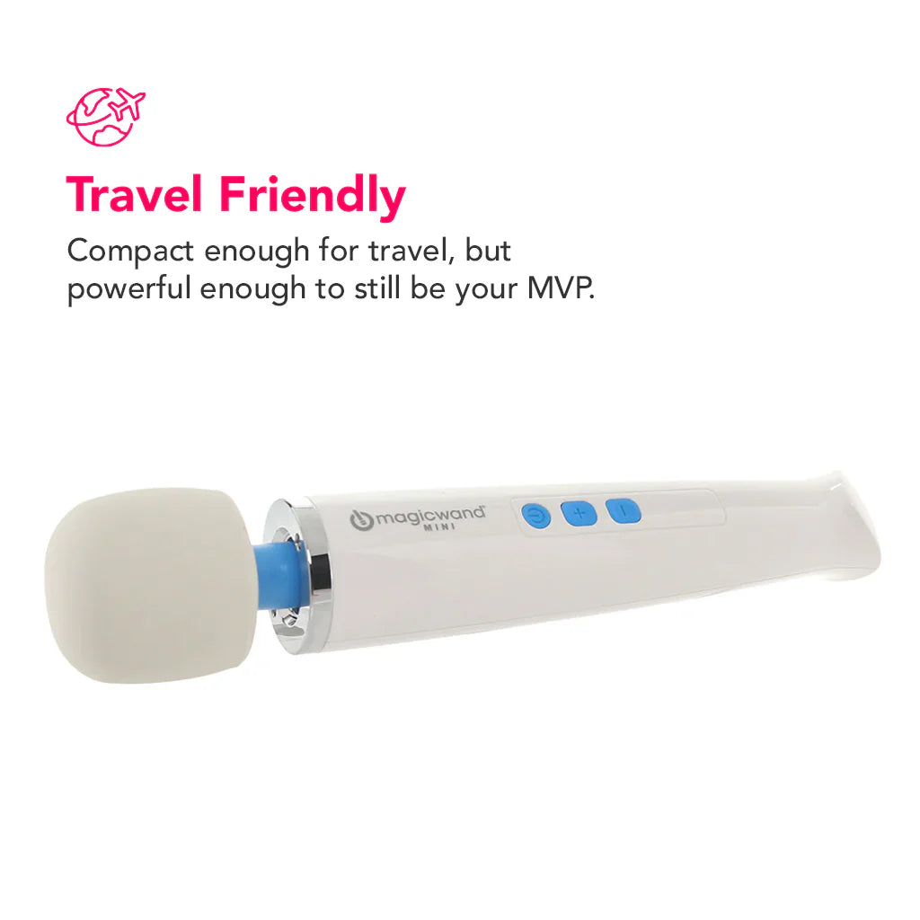 Magic Wand Rechargeable Mini – Heaven Boutique Winnipeg – additional angle