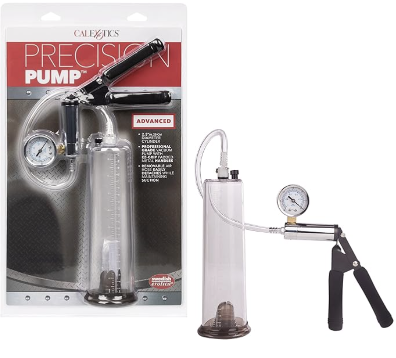 California Exotic Novelties Precision Pump Advanced 2, Clear — buy in Winnipeg | Heaven Boutique