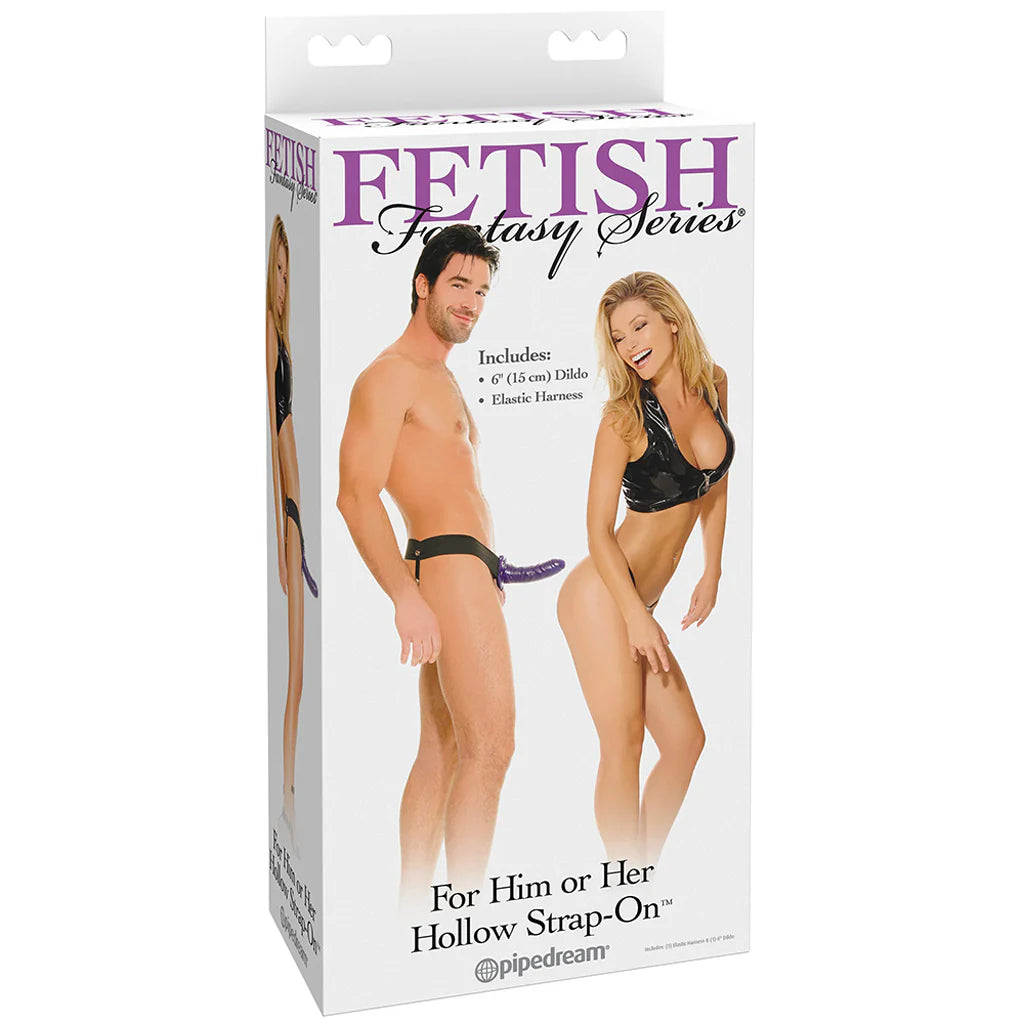 Fetish Fantasy Hollow Strap-On in Purple — buy in Winnipeg | Heaven Boutique