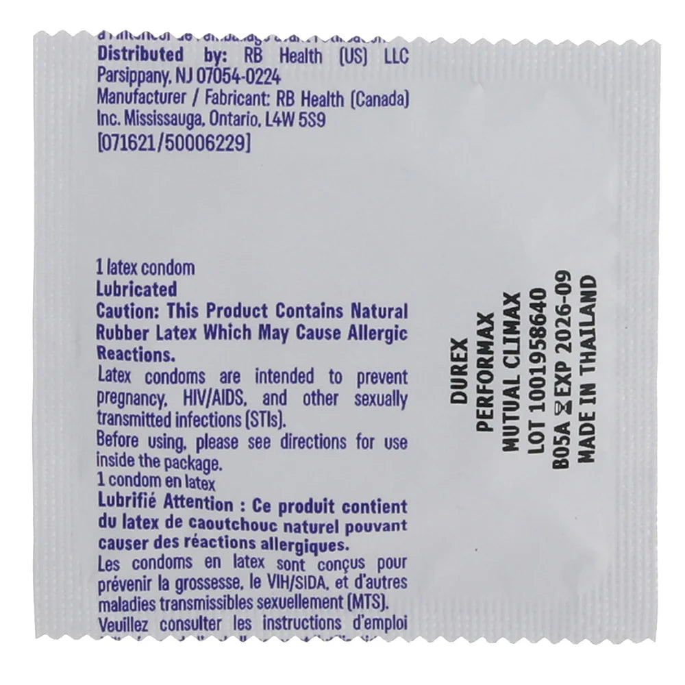 Performax Condoms in 3 Pack Winnipeg – product detail