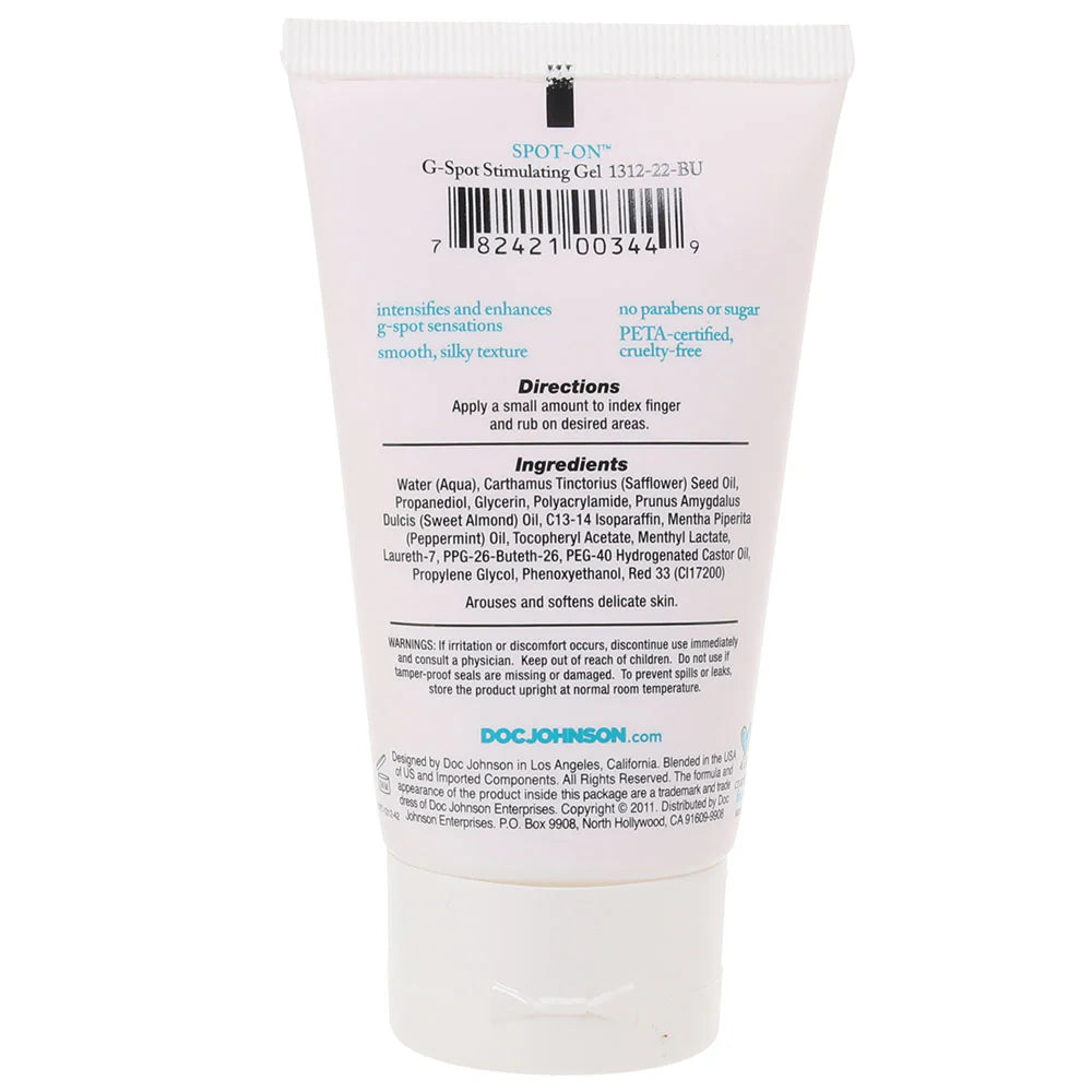 Spot-On G-Spot Stimulating Gel in 2oz/56g Winnipeg – product detail