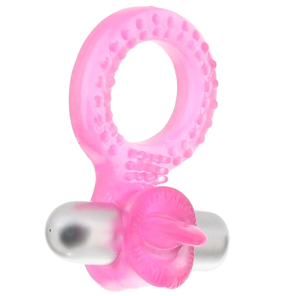 Teaser Tongue Vibrating Enhancer Ring – Winnipeg adult store – close-up view