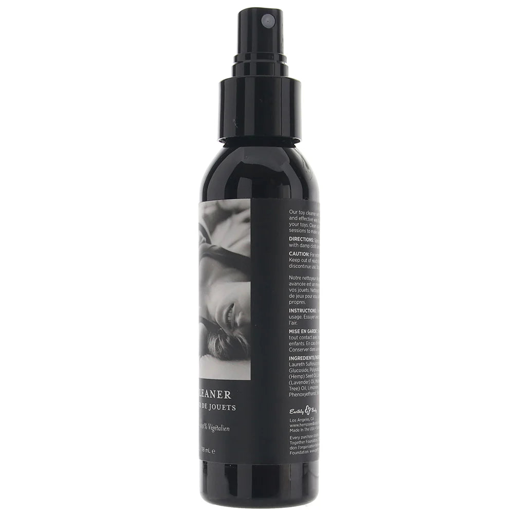 Hemp Seed Toy Cleaner in 4oz/118ml – Heaven Boutique Winnipeg – side view