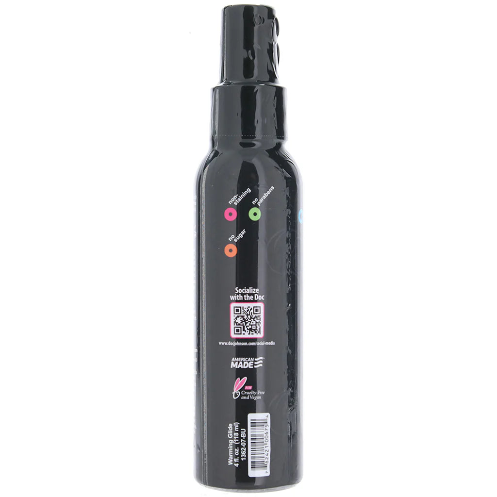 Mood Lube 4oz/113g in Warming – Winnipeg adult store – close-up view