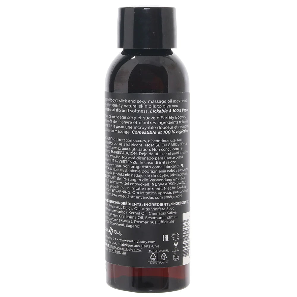 Edible Massage Oil 2oz/60ml in Cherry Burst – Winnipeg adult boutique – features