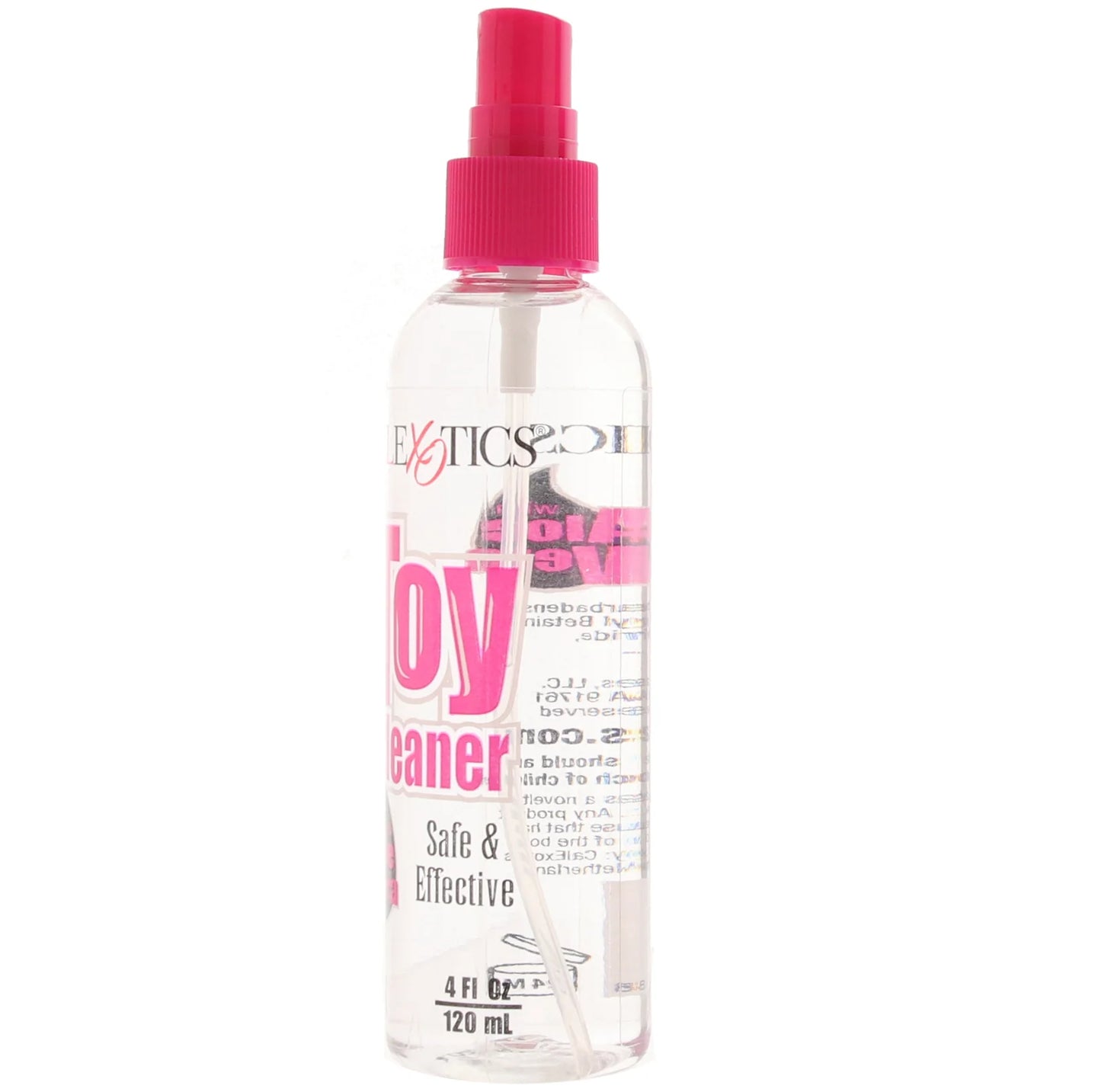 Universal Toy Cleaner with Aloe 4oz. – Heaven Boutique Winnipeg – side view