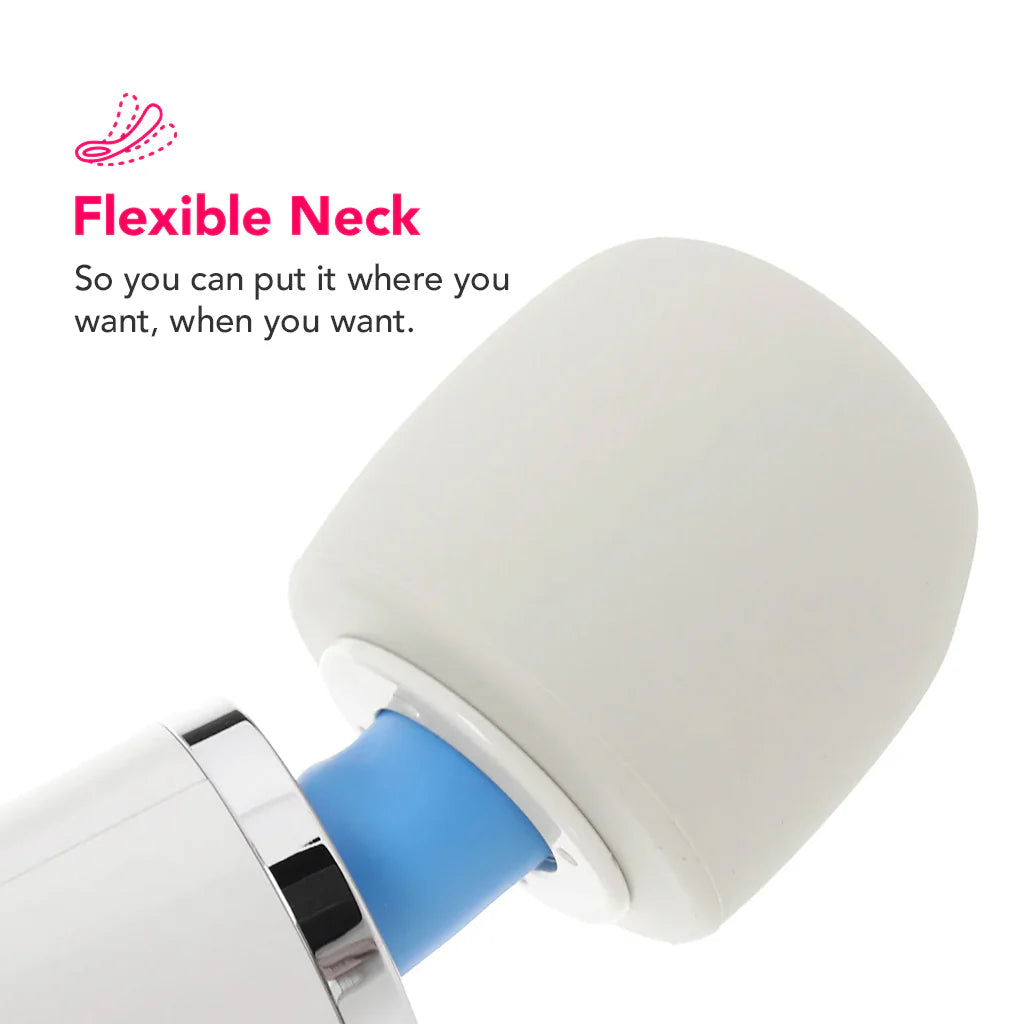 Magic Wand Rechargeable Mini – Winnipeg adult shop – in use view