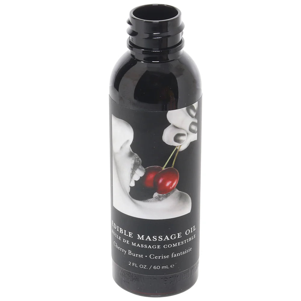 Edible Massage Oil 2oz/60ml in Cherry Burst – Winnipeg – packaging view
