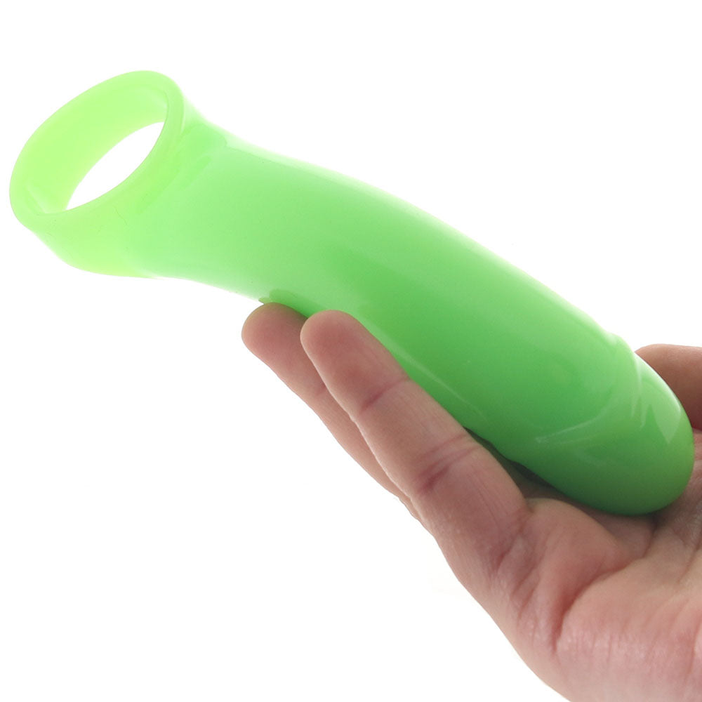 Ouch! Glow In The Dark Thin Smooth Penis Sleeve — Heaven Boutique Winnipeg 4