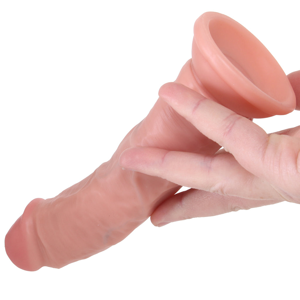 RealRock 6 Inch Vibrating Dildo in Light — Heaven Boutique Winnipeg 4