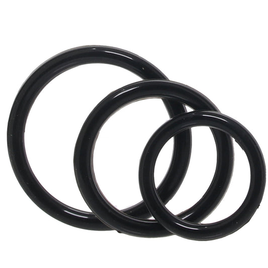 Tri-Rings Cock Ring Set — Heaven Boutique Winnipeg 1