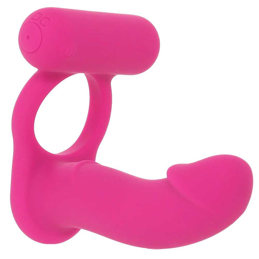 Double Diver Vibrating Ring – Winnipeg adult shop – in use view
