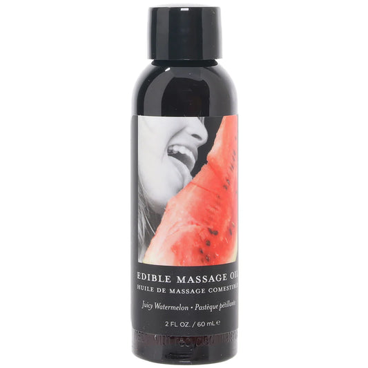 Edible Massage Oil 2oz/60ml in Juicy Watermelon — buy in Winnipeg | Heaven Boutique