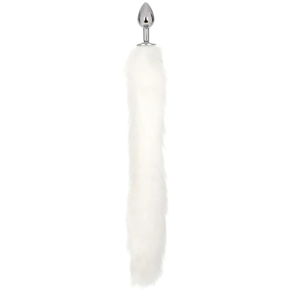 Running Wild White Tail Plug – Winnipeg adult boutique – features
