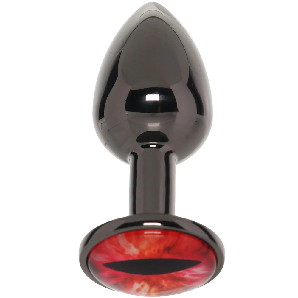 Creature Cocks Sinister Eye Metal Butt Plug in Small - Small – Winnipeg – packaging view