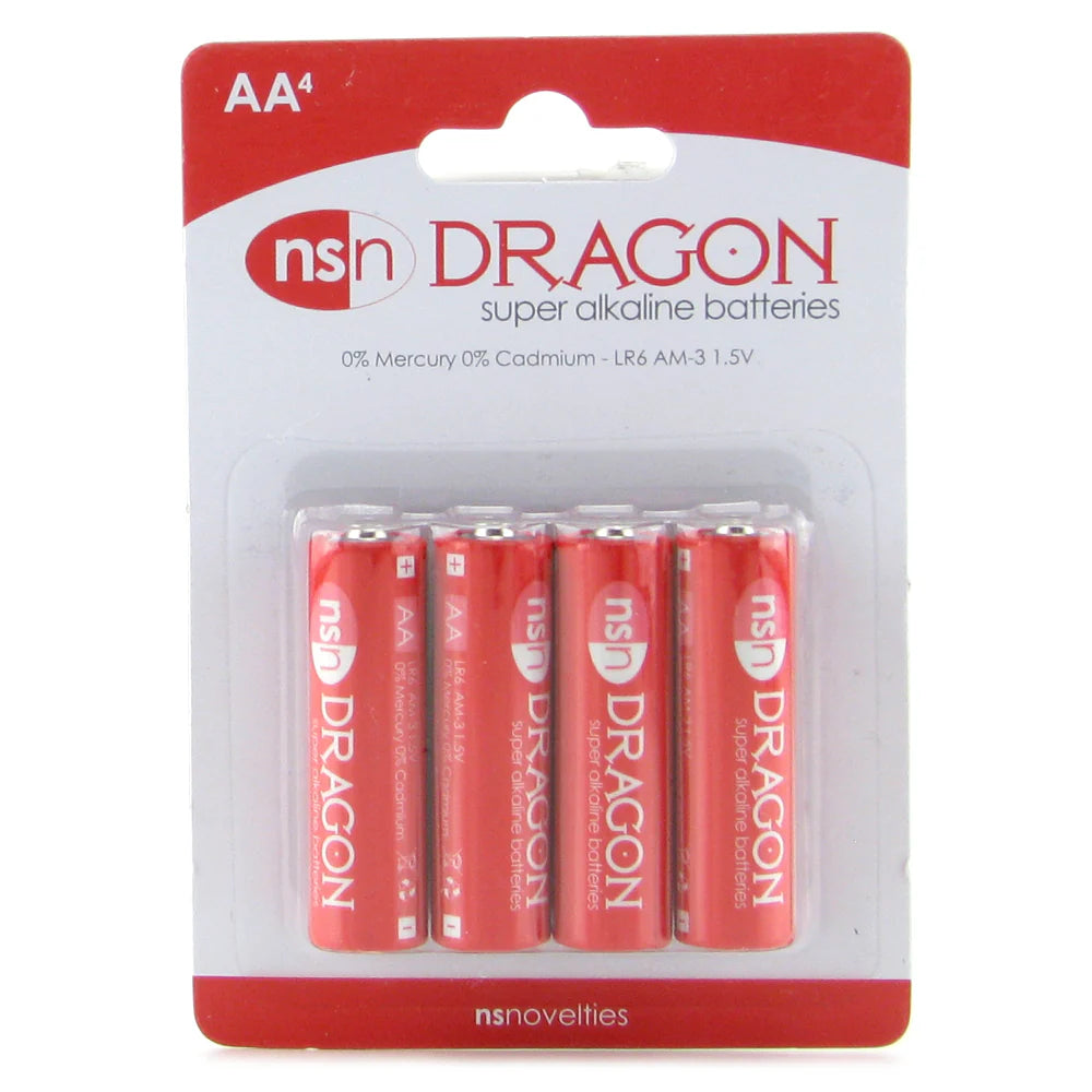 Dragon Super Alkaline Battery 4 Pack in AA — buy in Winnipeg | Heaven Boutique