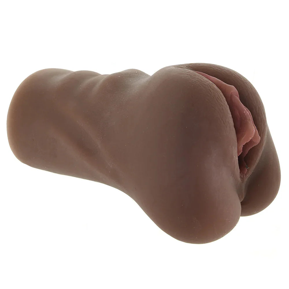 Stroke It Anatomical Pussy Stroker in Brown – Winnipeg – packaging view