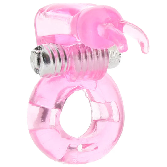 Basic Essentials Bunny Enhancer Vibrating Cock Ring — buy in Winnipeg | Heaven Boutique