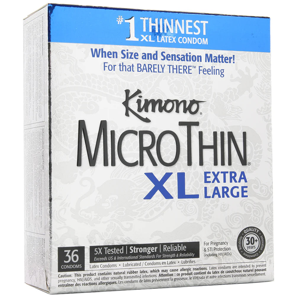 Kimono MicroThin XL Condoms in 36 Pack — buy in Winnipeg | Heaven Boutique