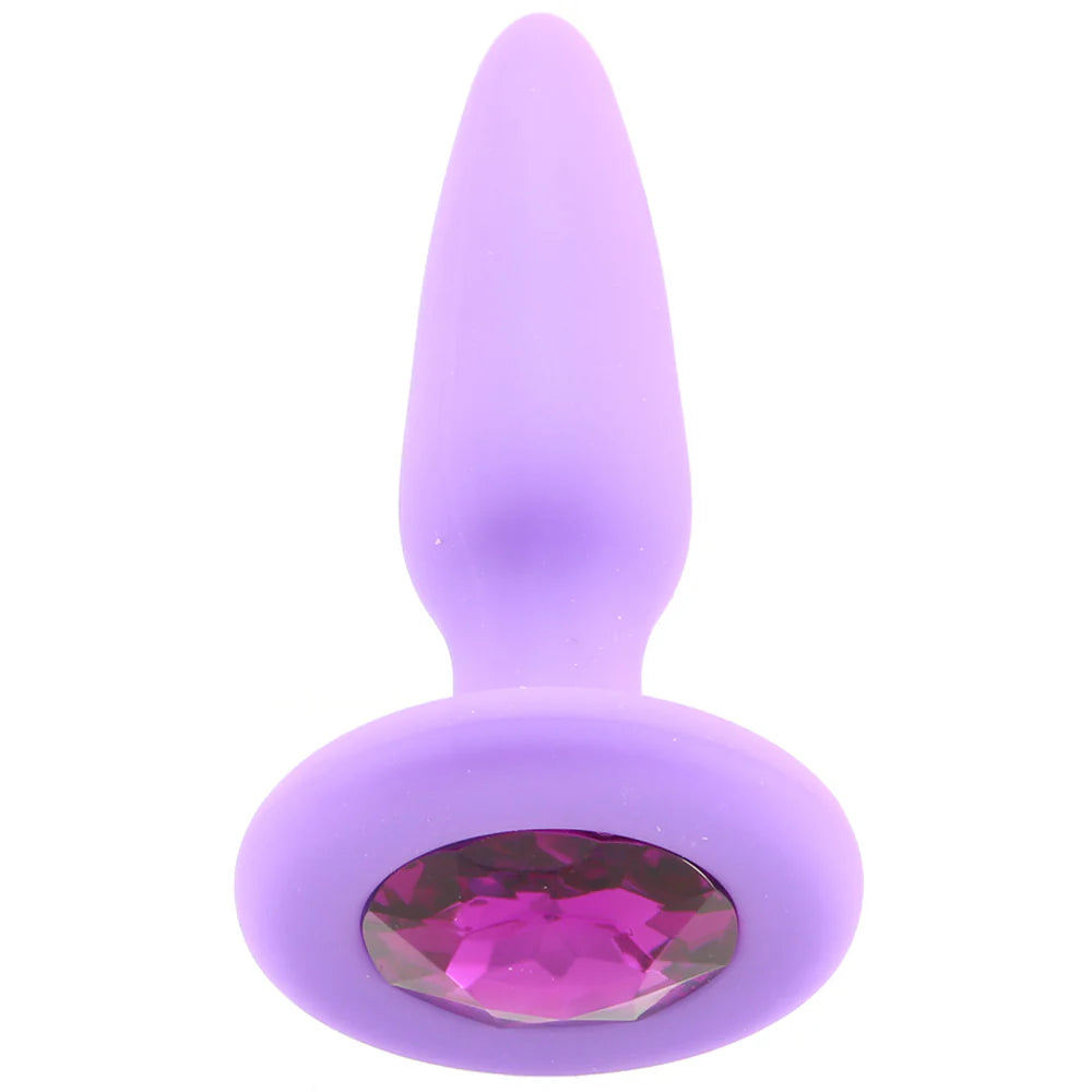 Glams Mini Purple Gem Silicone Butt Plug – Winnipeg – packaging view