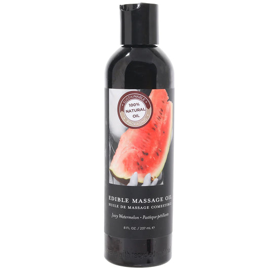 Edible Massage Oil 8oz/236ml in Watermelon — buy in Winnipeg | Heaven Boutique