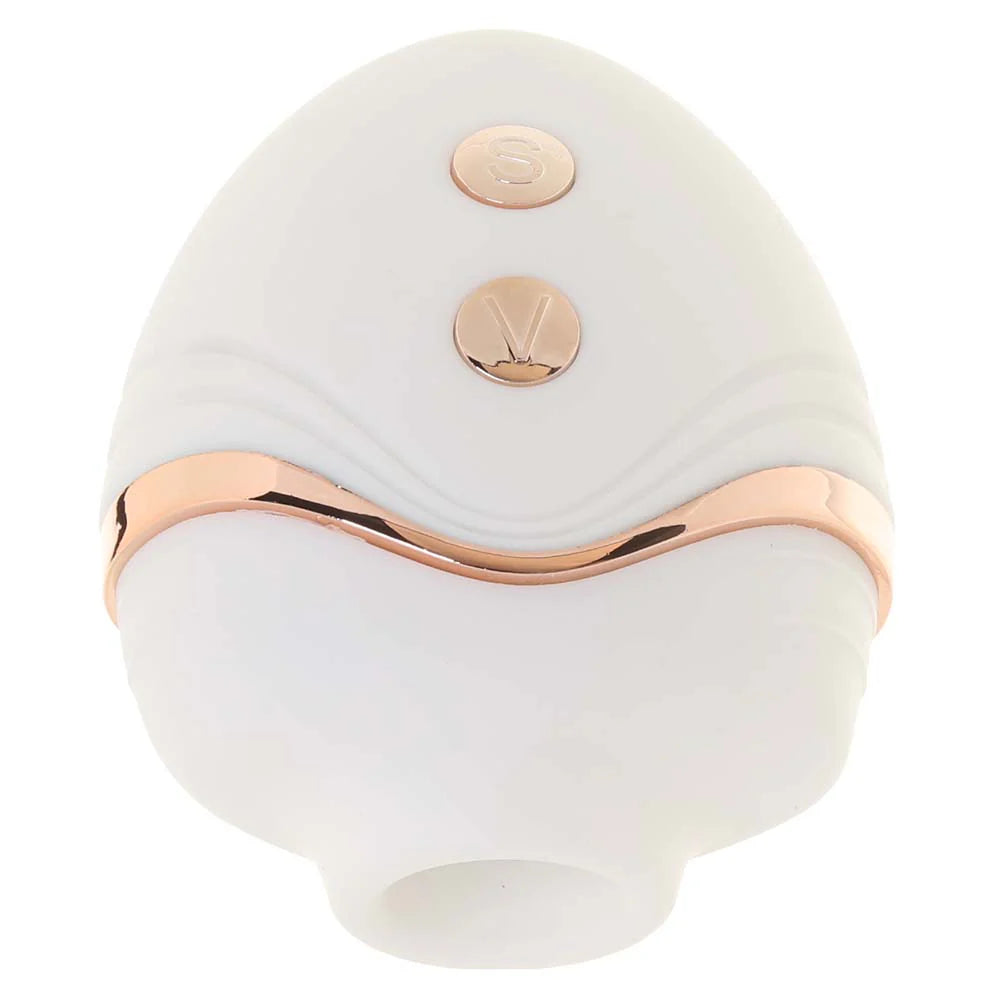 Empowered Palm Pleasure Goddess Suction Massager – Heaven Boutique Winnipeg – side view