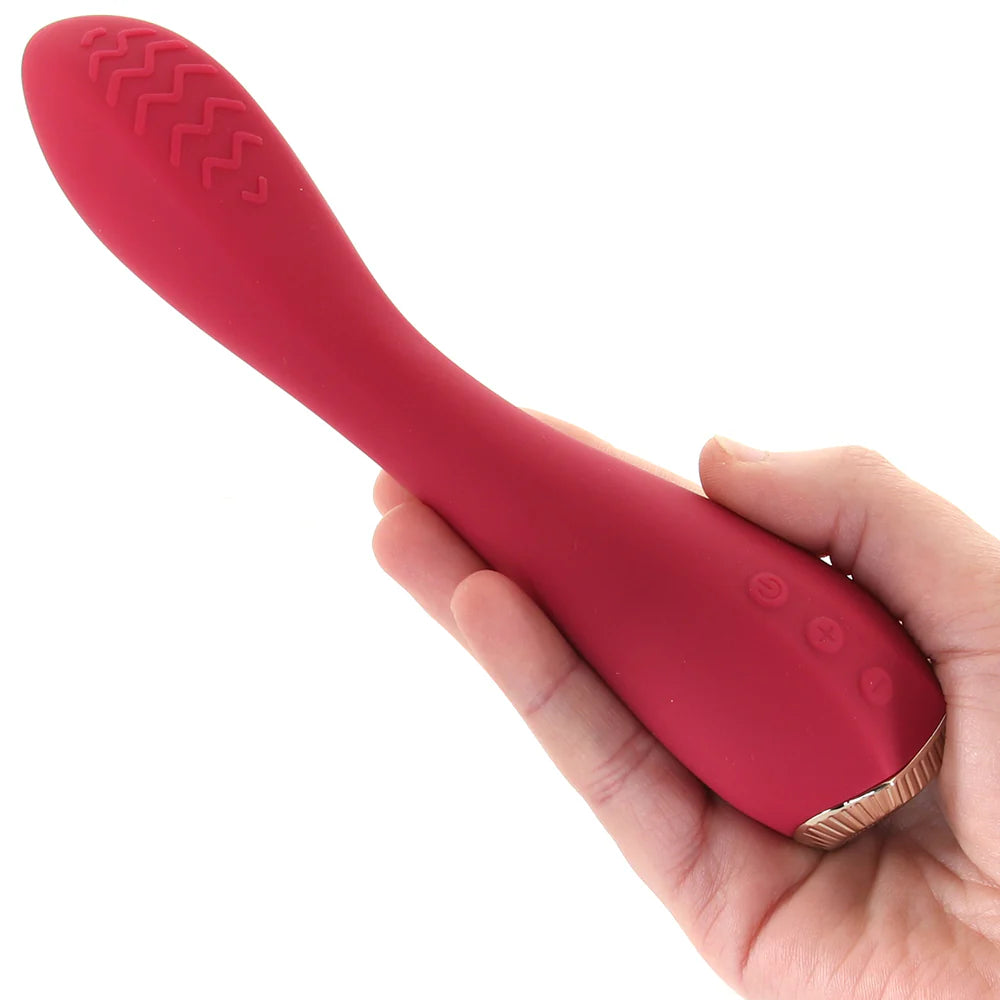 Uncorked Malbec Rechargeable Vibe – Heaven Boutique Winnipeg – side view