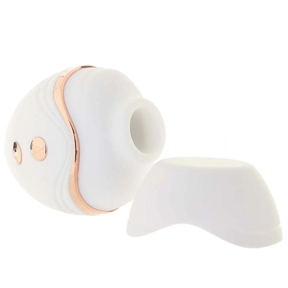 Empowered Palm Pleasure Goddess Suction Massager – Winnipeg adult store – close-up view