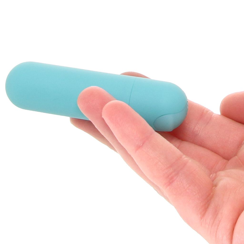 Jessi Rechargeable Mini Bullet Vibe in Teal — Heaven Boutique Winnipeg 4
