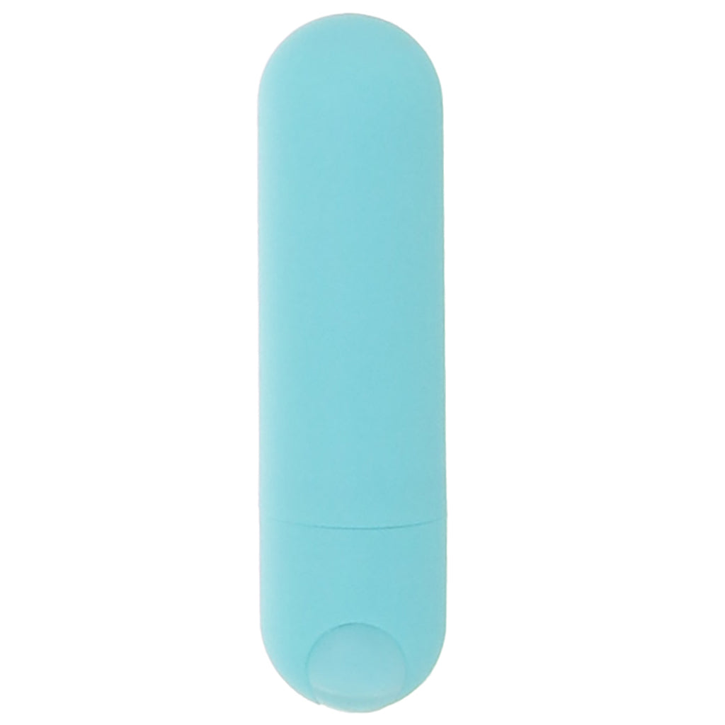 Jessi Rechargeable Mini Bullet Vibe in Teal — Heaven Boutique Winnipeg 1