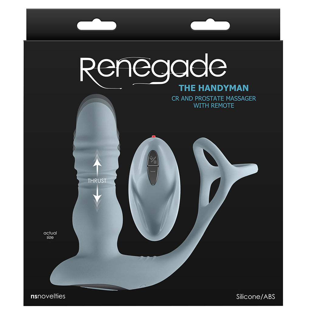The Handyman Thrusting Prostate Massager — Heaven Boutique Winnipeg 6