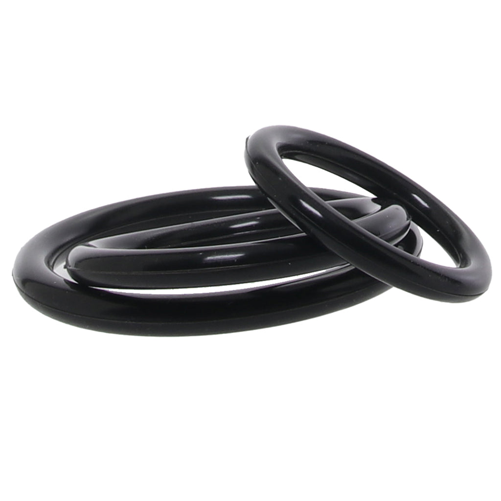 Tri-Rings Cock Ring Set — Heaven Boutique Winnipeg 3