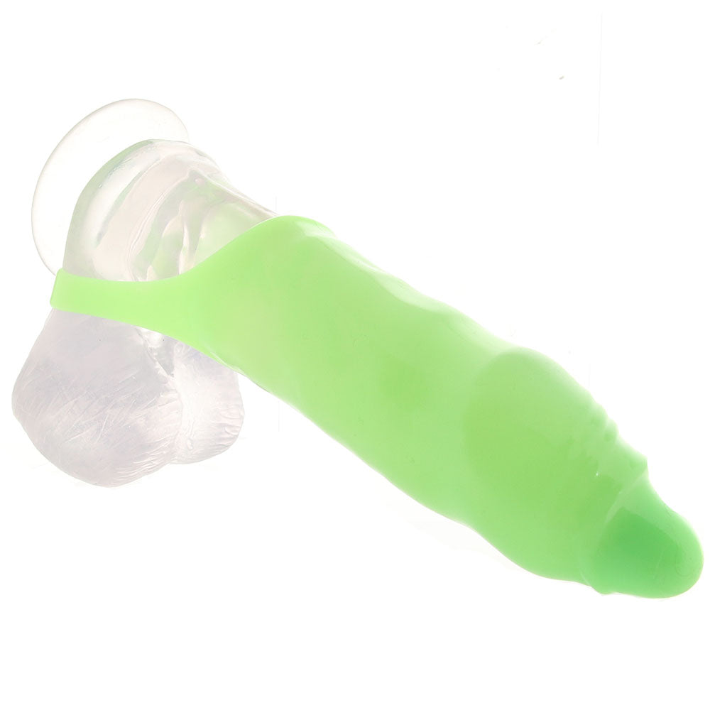 Ouch! Glow In The Dark Thin Smooth Penis Sleeve — Heaven Boutique Winnipeg 2