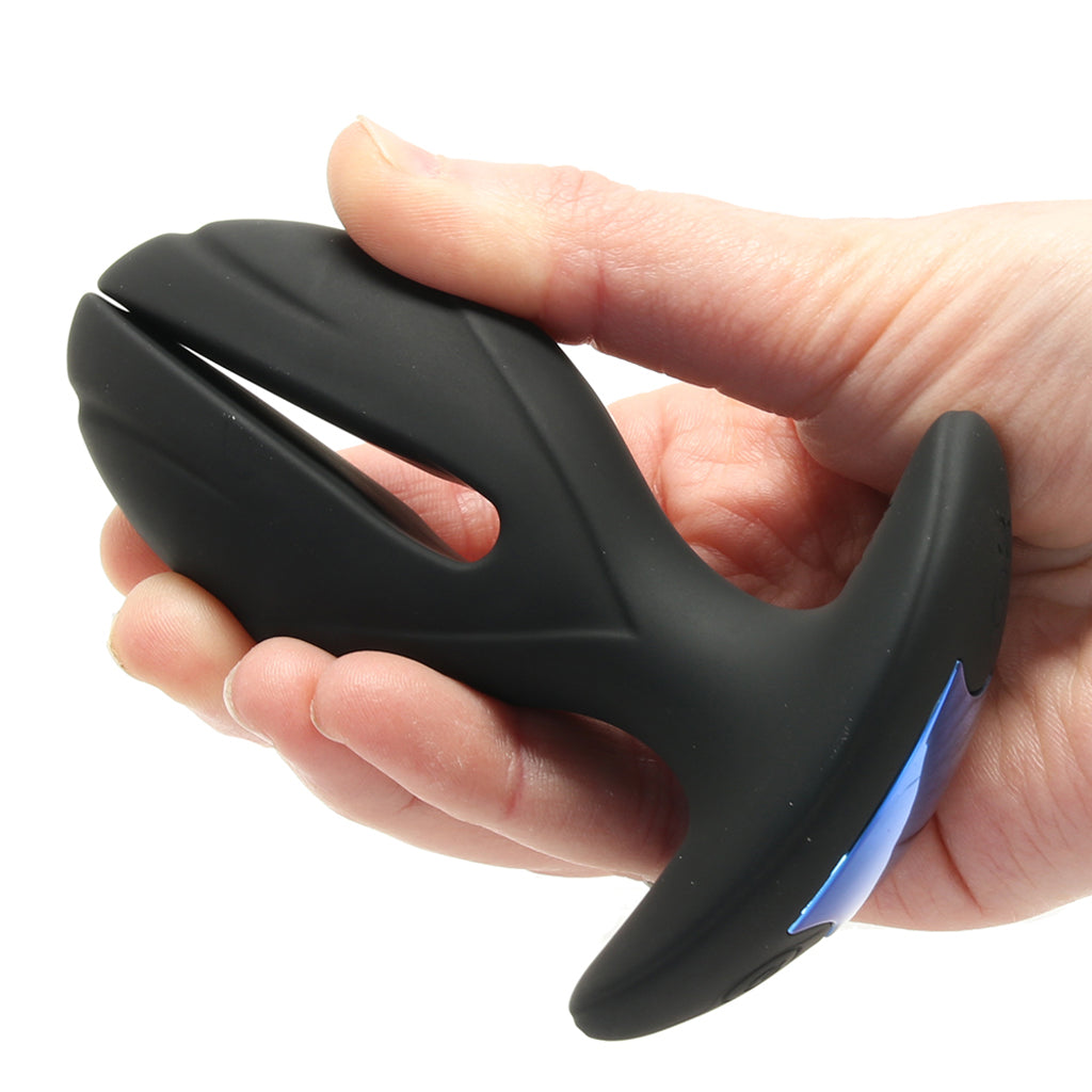 Zeus Electro-Spread Vibrating E-Stim Butt Plug — Heaven Boutique Winnipeg 4