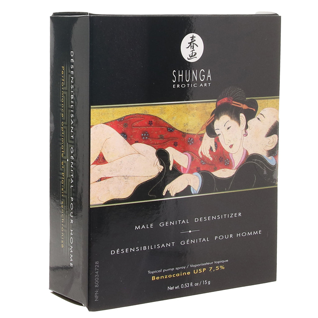 Shunga Desensitizer Spray for Men — Heaven Boutique Winnipeg 6