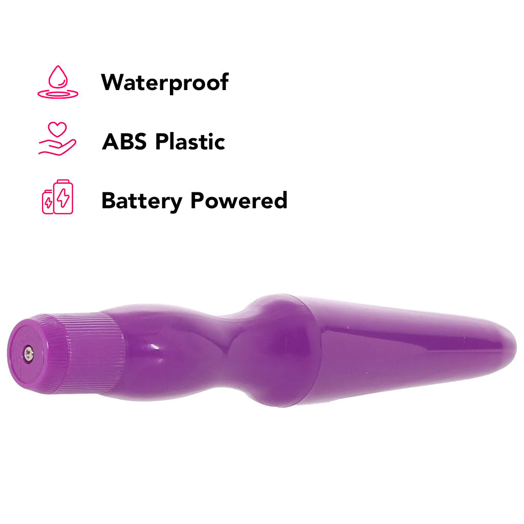 Waterproof Anal Probe Vibe in Purple — Heaven Boutique Winnipeg 5