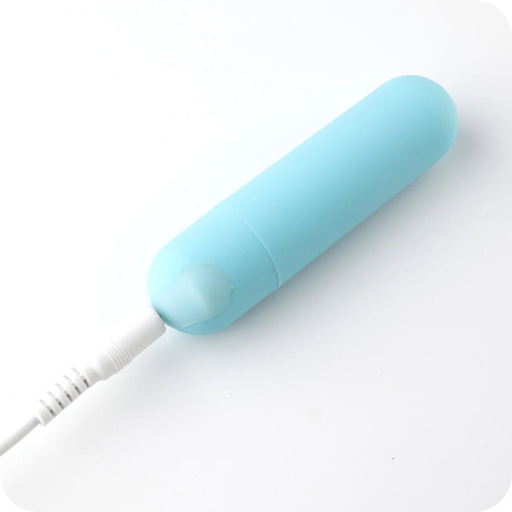 Jessi Rechargeable Mini Bullet Vibe in Teal — Heaven Boutique Winnipeg 7