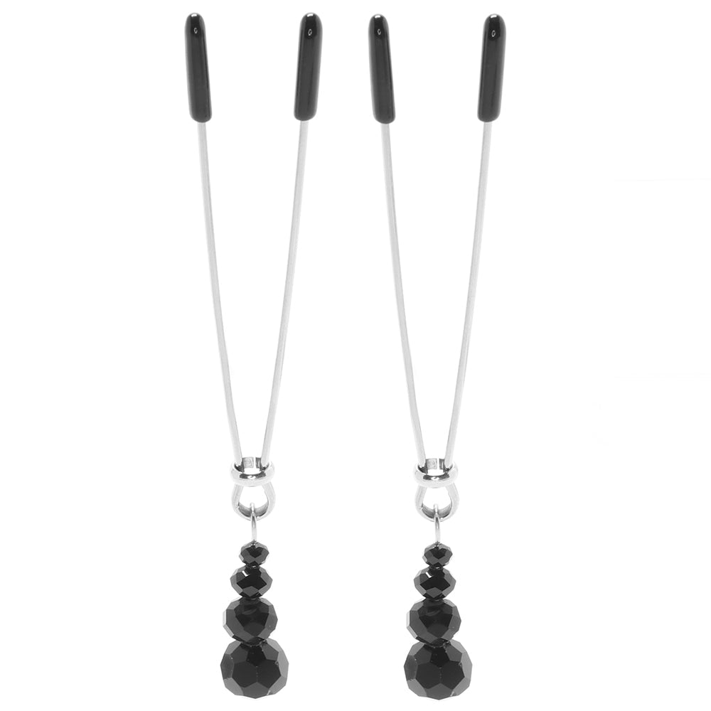 Adjustable Beaded Tweezer Nipple Clips — Heaven Boutique Winnipeg 1