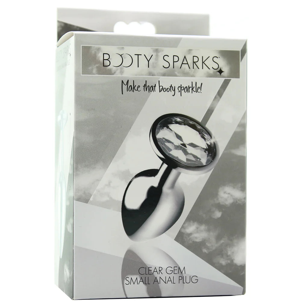 Booty Sparks Clear Gem Anal Plug in Small — buy in Winnipeg | Heaven Boutique