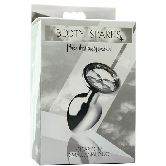 Booty Sparks Clear Gem Anal Plug in Small — buy in Winnipeg | Heaven Boutique