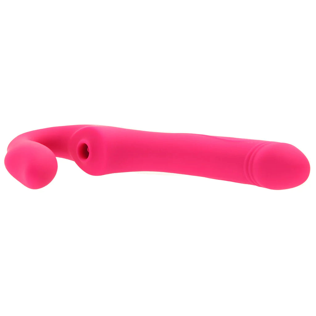 Strap U Mighty Licker Strapless Strap-On Vibe – Heaven Boutique Winnipeg – side view