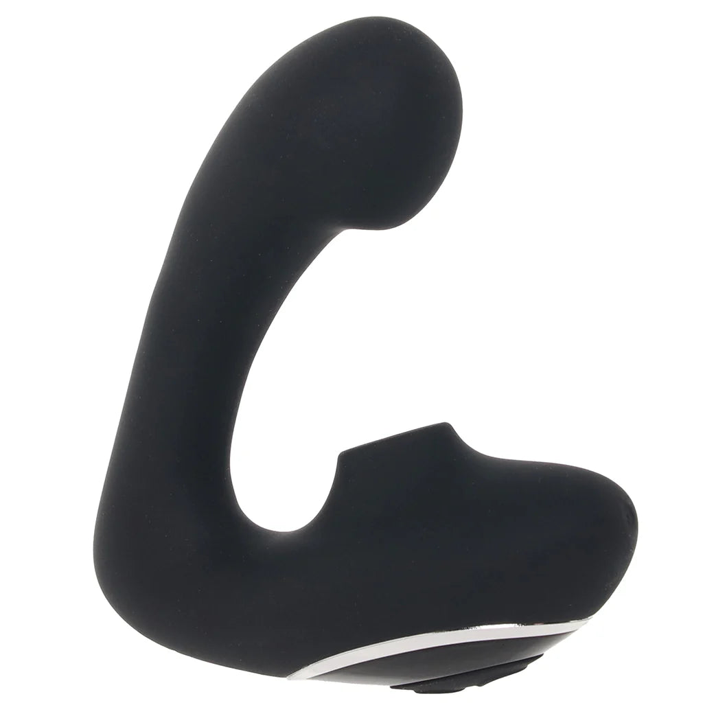 Greedy Girl Duet Stimulator with Clitoral Suction – Winnipeg – lifestyle image