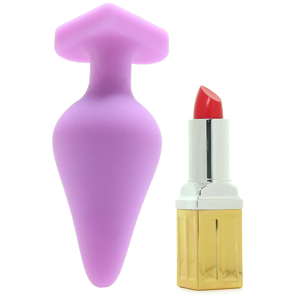 Candy Hearts F**k Me Medium Butt Plug in Purple Winnipeg – product detail