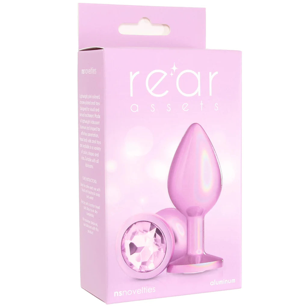 Rear Assets Pink Metal Butt Plug in Medium - Medium — buy in Winnipeg | Heaven Boutique