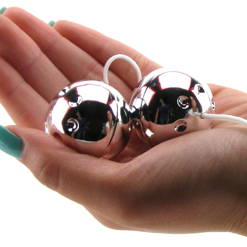 Silver Balls – Heaven Boutique Winnipeg – side view