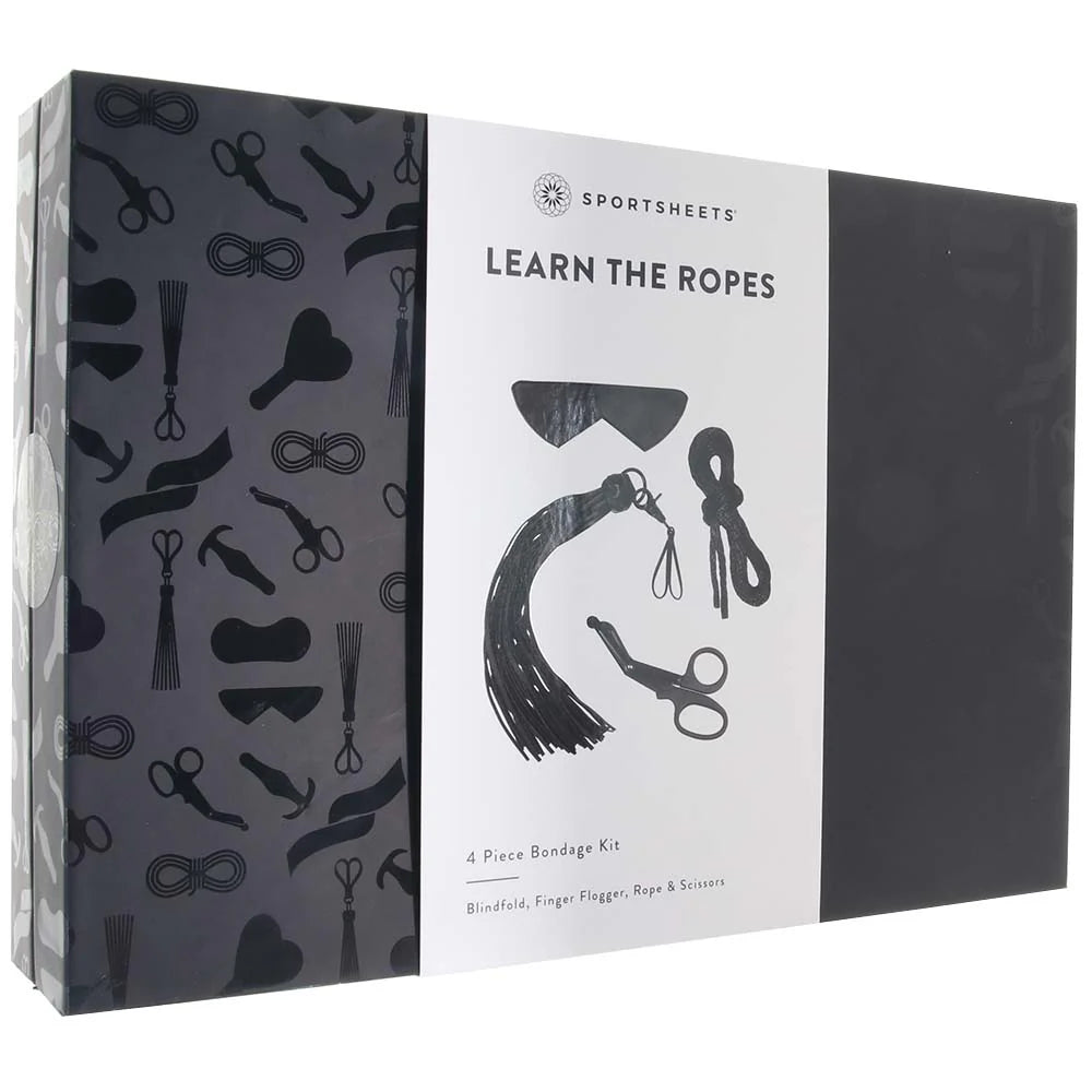 Learn The Ropes 4 Piece Bondage Kit — buy in Winnipeg | Heaven Boutique